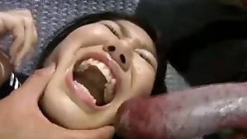 Asian animal sex with screaming and pain Free bestiality and  