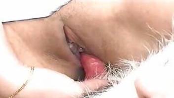 Close-up zoo fuck blowjob in a hot vid